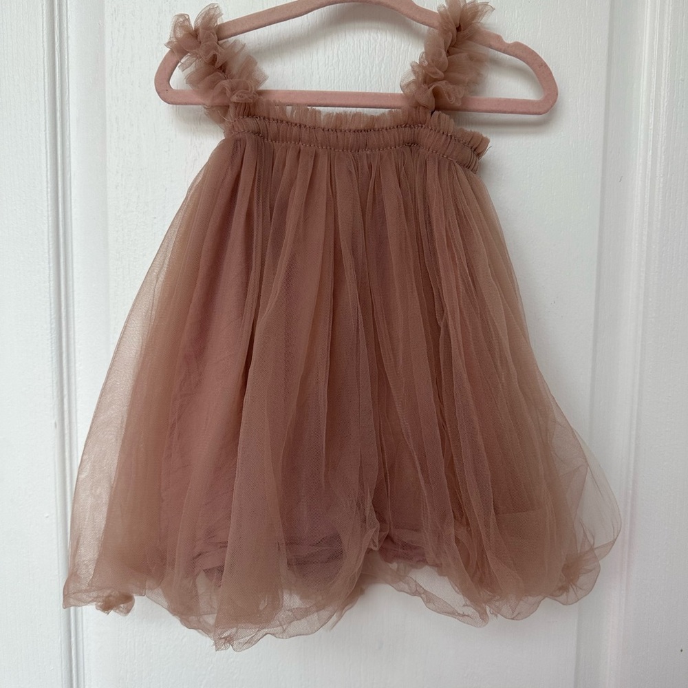 Dust Pink Tulle Dress